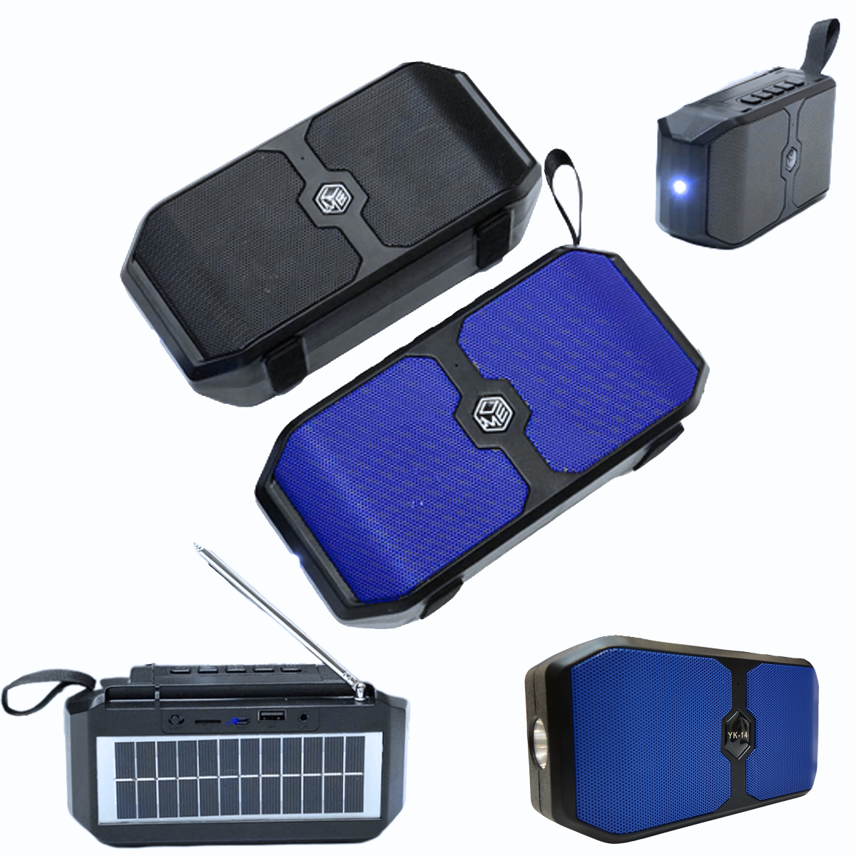 Parlante solar bluetooth