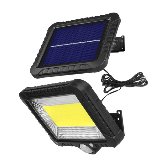 Foco Lámpara Solar Luz Led con Sensor De Movimiento